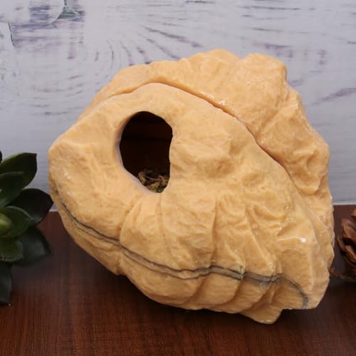 Cueva para reptiles en terrarios de desierto y selva tropical ABOOFAN 6
