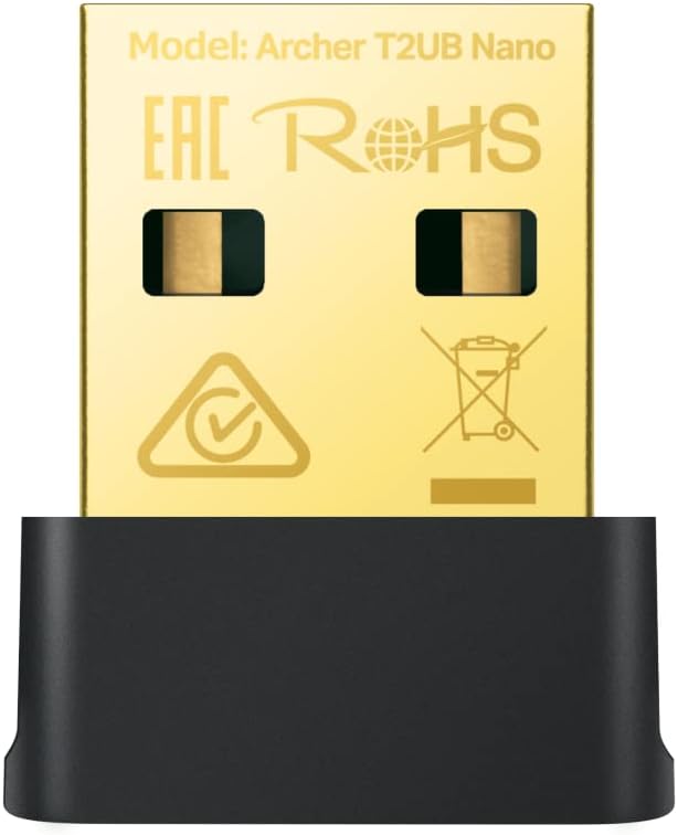 TP-Link Archer T2UB Nano, AC600 Nano Wi-Fi Bluetooth 4.2 USB Adaptör