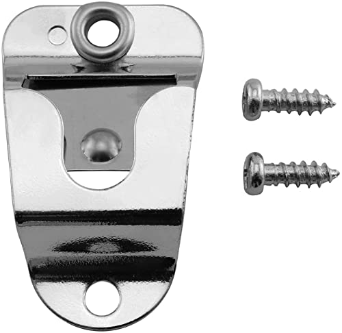 2Pack Microphone Holders Mic CB Mic Hanger Clip Microphone Clip Hook with Screws for Motorola Kenwood Mobile Radio - Image 3