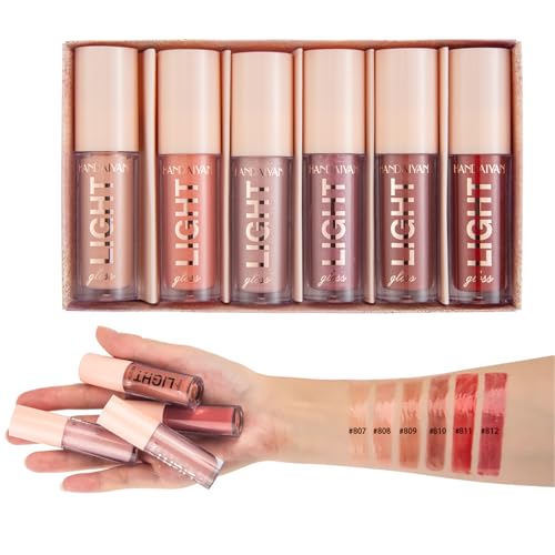 6 set Lifter Gloss hidratación duradera y labios rellenos, Voluminizador, Lip Plumper Lipstick, Balm humecta, elimina las arrugas (02) - imagen 8