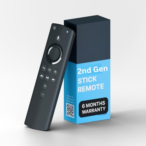 Image of AIDITIYMI Original Replacement Voice Remote Control for FlRE TV Stick | for 2nd Gen AMZ FlRE TV Stick Original Compatible with 2nd Generation Stick