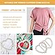 JEYORZY 2 Stück T Shirt Clip Schnalle Schal Ringe Broschen Schalring Clip Gürtelschnallen Damen Legierung Schal Clips, Schleppennadel für Brautkleid, Kleider Clip, Pin Anstecker
