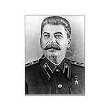 MOJDI Joseph Stalin Portrait Poster Canvas Paintings Posters 3 Canvas Painting Wall Art Poster for Bedroom Living Room Decor 12x16inch(30x40cm) Unframe-style