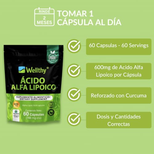 Proteínas, pastillas lipo 6 hers Marca WELLTHY (3)