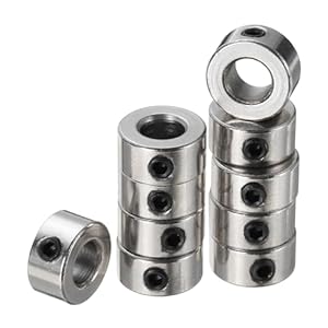 QUARKZMAN 10 Stück 5mm Wellen-Lockkragen