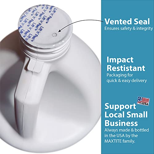 12% Hydrogen Peroxide Solution - 1 Gallon (Just Food-Grade H2O2 & Water!) - Ecofriendly Natural Cleaning Solution for Kitchen, Bath, Laundry, and Home - HDPE Jug with Child-Safe Cap Made in USA