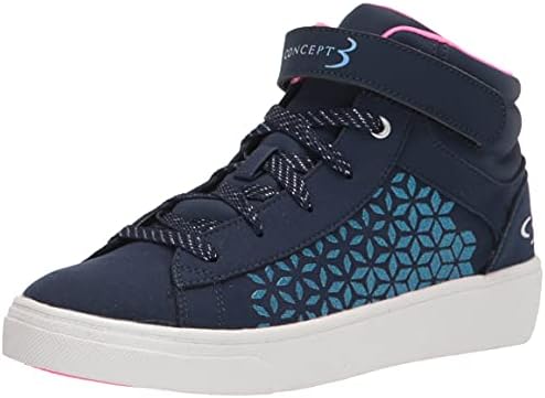 Concept 3 by Skechers Unisex-Child Splender Lace-up High Top Sneaker Concept 3 by Skechers Unisex-Child Splender Lace-up High Top Sneaker
