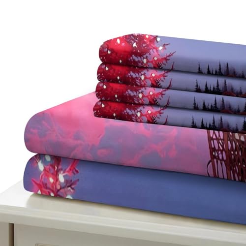 Arbre de Noël housse de couette ultra douce, le cadeau idéal pour décorer une chambre d'ado