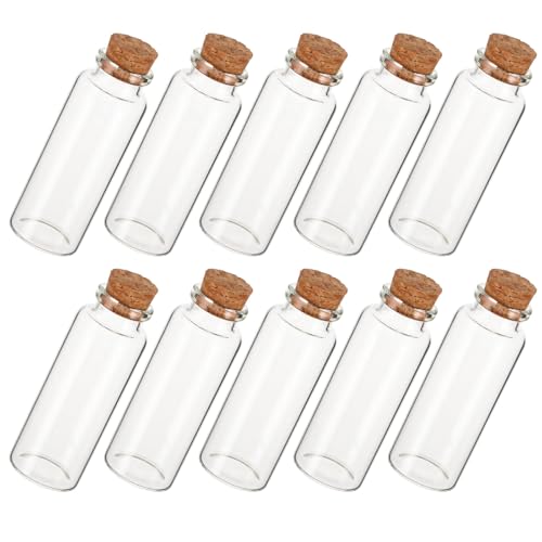 Petits bocaux décoratifs avec col large 30mm faciles à remplir