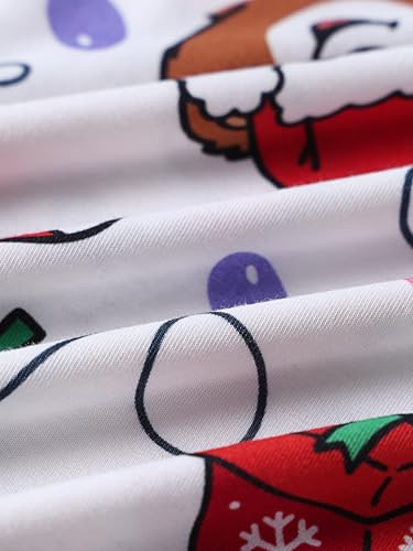 Image of Family Christmas Matching Set, Soft Lightweight Bamboo Viscose Holiday Wear Sets for all family members