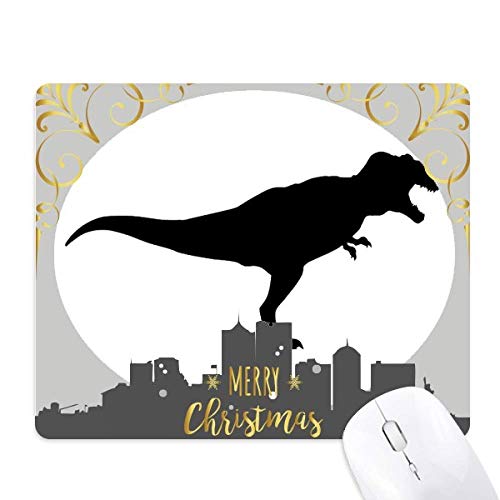 Tapis de souris dinosaure fossile en caoutchouc, cadeau de noël original