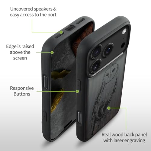 Étui iPhone 17 Pro Max antichoc bois étui magnétique original - 7