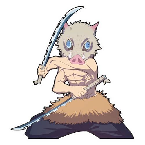 Demon Slayer Inosuke Hashibira Vinyl Decal Sticker UV & Water - Want It All