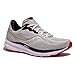 Saucony Women's Ride 14 Sneaker, Fog/Cherry, 8.5