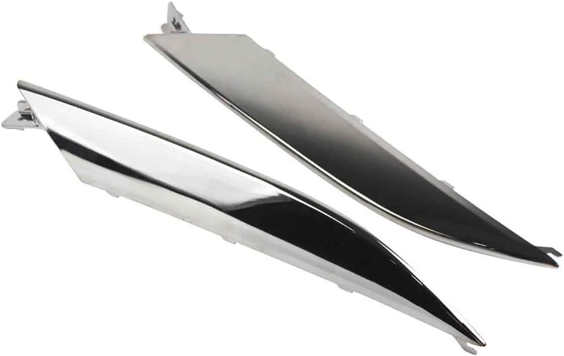 Front Hood Chrome grille & Headlight Trim moding Compatible with 2019-2021 HRV HR-V