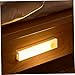 6PCS Magnetic Rechargeable LED Lights 4 Inch Dimmable Motion Sensor Light Indoor for Closet Under Cabinet Kitchen Counter Warm White