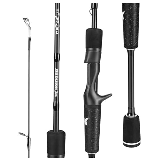 KastKing Crixus Fishing Rods, Casting Rod 6ft 6in-Medium Heavy - Fast-2pcs