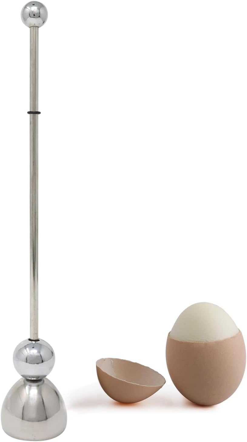 Egg Topper Shell Opener, Stainless Steel Cracker Tool For Soft Or Hard Boiled Egg, Separator Remover Raw Eggs Easily Cut The Top Of Soft-Boiled