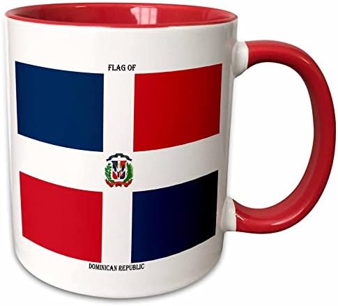3dRose Flag of the Dominican Republic 11oz Two-Tone ...