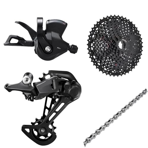 Cassette vtt 46T 50T 52T avec dérailleur arrière pour transmission fluide 1x11v