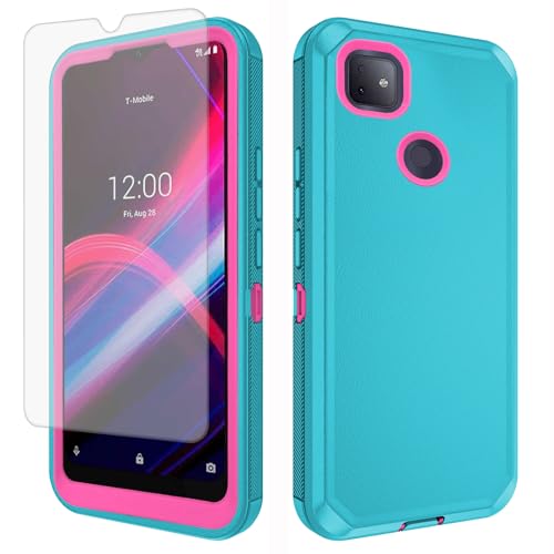 Coque Revvl 4 Plus T-Mobile抗震 anti-chute protection écran Asuwish robuste