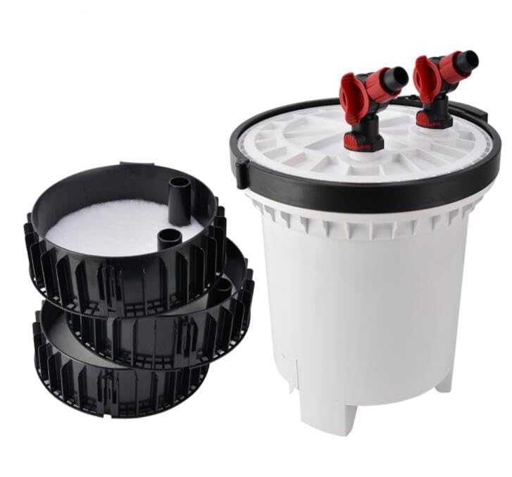 SunSun HW-4000 filter unit with separate filter media baskets