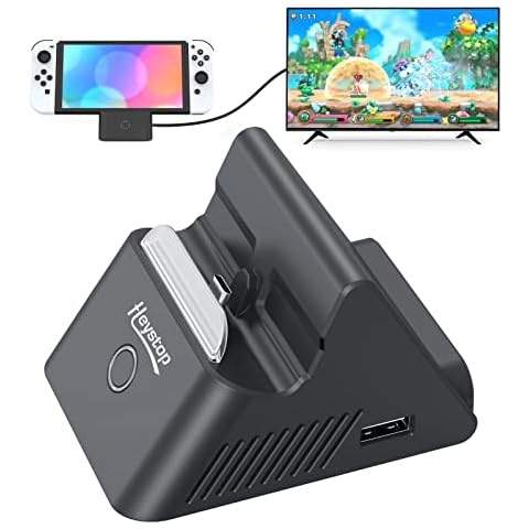 HEYSTOP Cargador para Nintendo Switch Cover