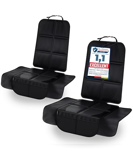 LIONSTRONG - Protector seguro para asiento infantil - Protege tu coche - Fundas para sillas de coche - ISOFIX (2-SET)