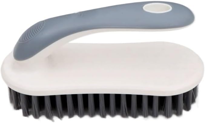 Household Shoe Brush Multi Purpose Cleaning Home Soft Bristled(Gray)