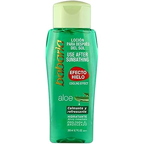 Babaria Loción Post-Solar Efecto Hielo Aloe Vera Cover