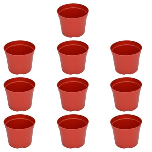 10Pcs Plastica Nutrizione Coppe - Piantare Coppe Per Germogli Di Fiori (B115#)