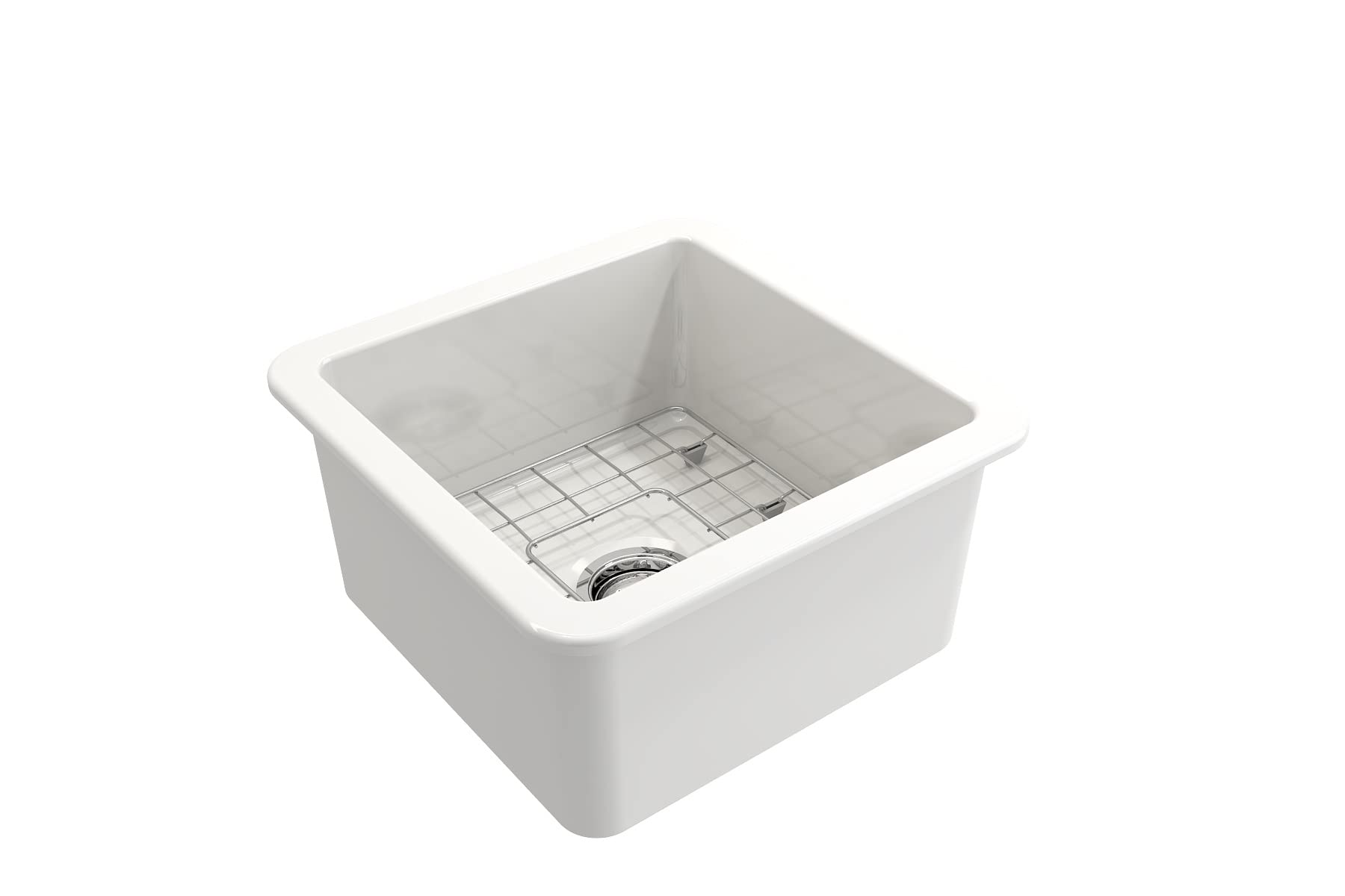 Amazon.com: BOCCHI Sotto Undermount Fireclay 18 in. Single