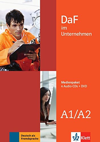 DaF im Unternehmen A1-A2 Medienpaket (4 Audio-CDs + DVD) DaF im Unternehmen A1-A2 Medienpaket (4 Audio-CDs + DVD)