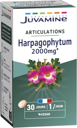 JUVAMINE - Articulations - Harpagophytum - Aide à Maintenir la Flexibilité Articulaire et l'Elasticité des Tendons - Aide à Maintenir une Bonne Mobilité -...