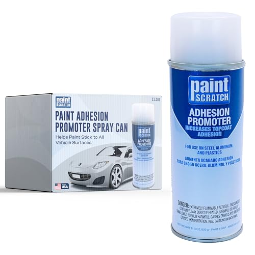 PAINTSCRATCH Adhesion Promoter - Makes Paint Stick to All Automotive Surfaces - Adhesive Promoter for Car, Truck, Auto Paint - 11.3 Oz. Spray Can