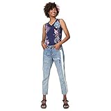 Bequem und modisch. Desigual Damen Dublin Jeans, Denim Medium Light, 30 EU