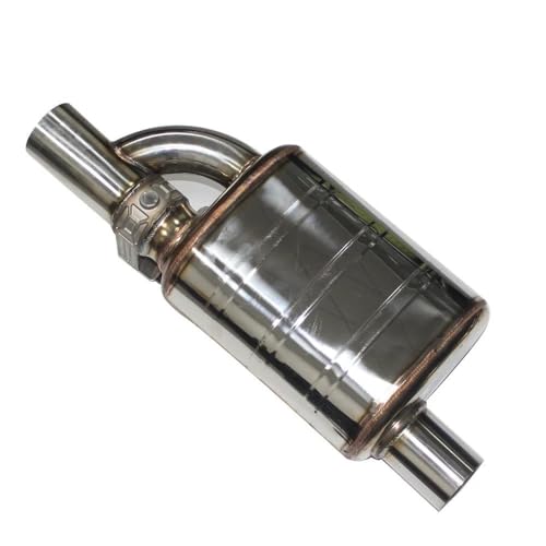 Escape de coche de 70mm con válvula eléctrica ajustable 6