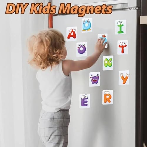 DIY Kühlschrankmagnet-Bastelset, 500-teiliges Zubehör für individuelle Magnete, 500 Stück