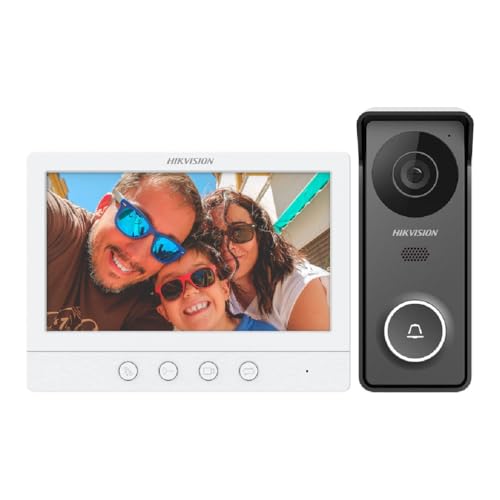 Hikvision Kit Interphone Vidéo Hikvision DS-KIS213(B) 4 Fils