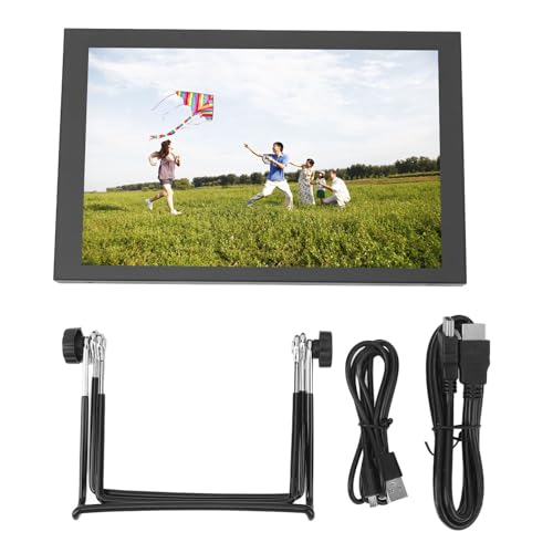 ChiweiJ 10.1 Inch Portable, USB HD Color Laptop, 1280x800 nition Di with Dual Sers, Plug and Play Portable Gaming for,