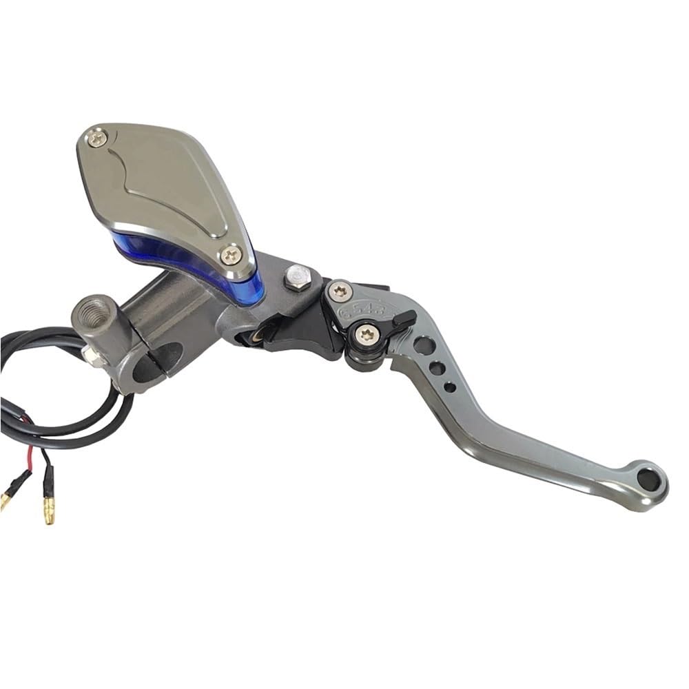 Cnljphfho Titanium Right Universal 22Mm 7/8" Hydraulic Brake Clutch Master Cylinder Lever Fit For 50Cc-300Cc Motorcycle(Titanium Right)