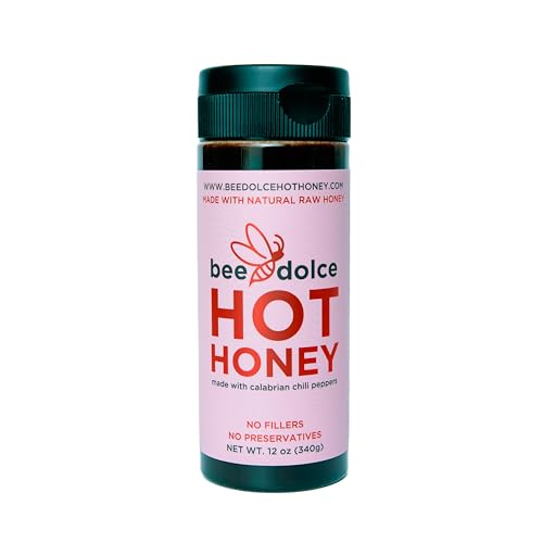 Bee Dolce Hot Honey 12 Oz miel dulce y picante miniatura 3