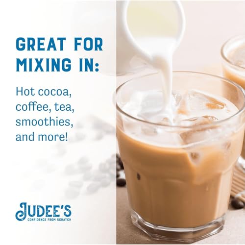 Judee's Gluten Free Nonfat Dry Milk Powder - High Protein & Calcium Powdered Milk - Keto-Friendly Baking - Gluten Free & Nut Free - 80 Oz - Pack of 1