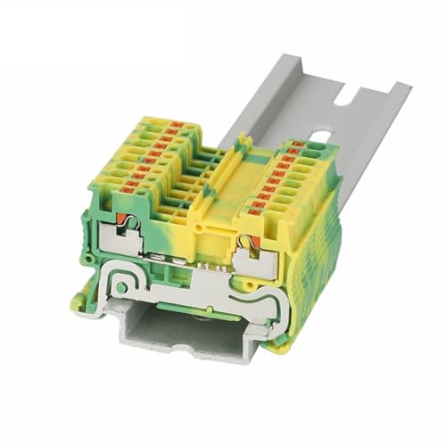 Bloque de terminales PT1.5-PE con conexión a presión rápida para cable protector de tierra