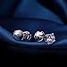 2-Pairs 14K Gold Locking Earring-Back Replacements for Studs, Hypoallergenic 925 Silver Secure Backings (No Fading, Comfort)