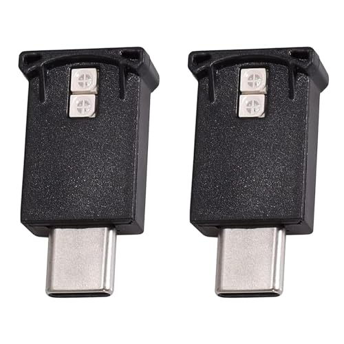 USB Type-C LEDCg ԓp 2 8F ArGgCg _ @\ [@\ ZT[ C~l[V ~jCg RGB USBd ^ y ȒPt ԃANZT[ (Type-C)