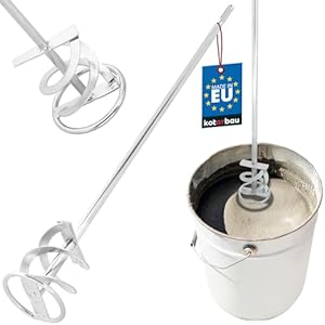 KOTARBAU® mortelmixer spiraalmixer grootte naam SDS Plus voor cement pleisterwerk gips kleuren roermand wentelmixer rondemixer roerder roerder roerder gips roerder