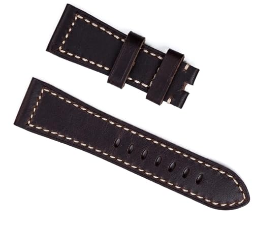 Bracelet montre cuir véritable 26mm l'histoire d'un artisanat vintage unique
