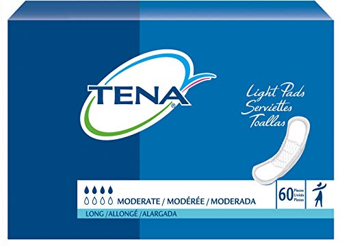 TENA ProSkin Moderate Long Unisex Incontinent Pad Long Length 12