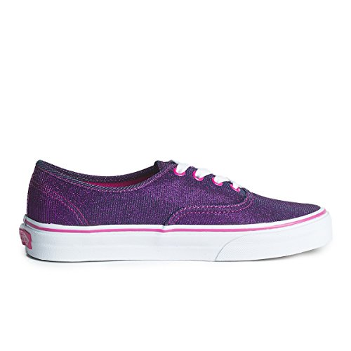 Vans U Authentic Shimmer baskets mixtes confortables violet magenta taille 39 - 3